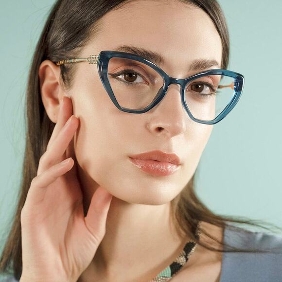 New! PIER MARTINO Eyeglasses 6747 C3, Authentic - Picture 1 of 12